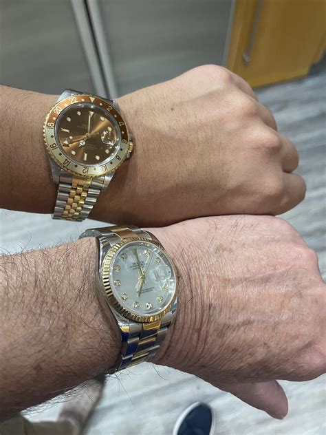 son buys rolex and father is upset|Father and son .